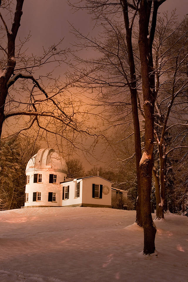 Shattuck Observatory At Dartmouth College Wallpaper