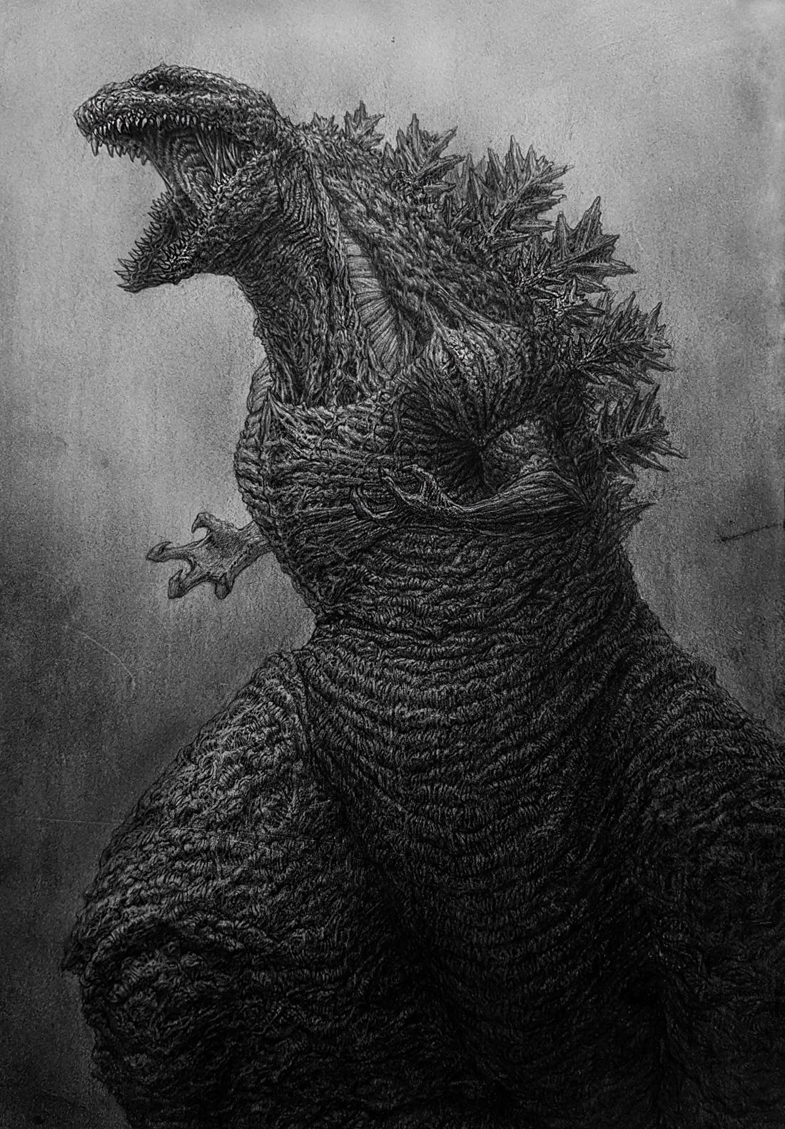 Shin Godzilla 2016 Movie Digital Art Wallpaper