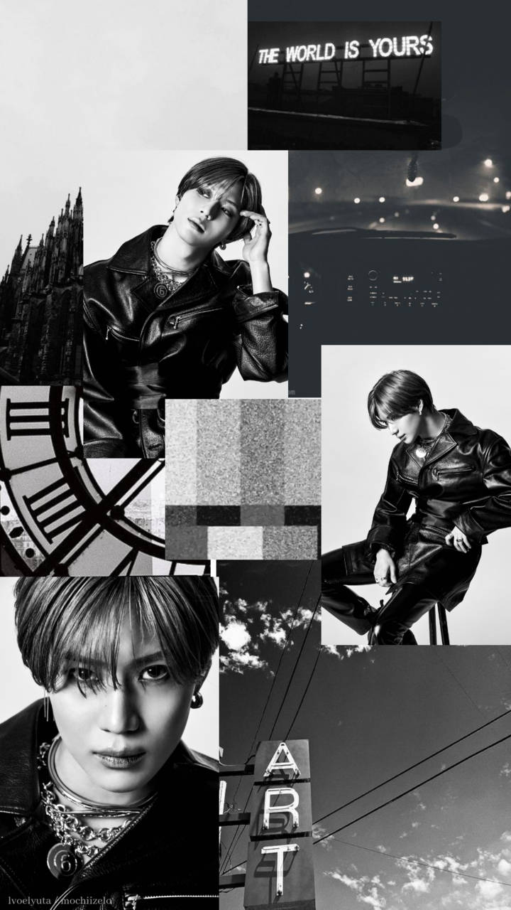 Shinee Taemin Collage Wallpaper