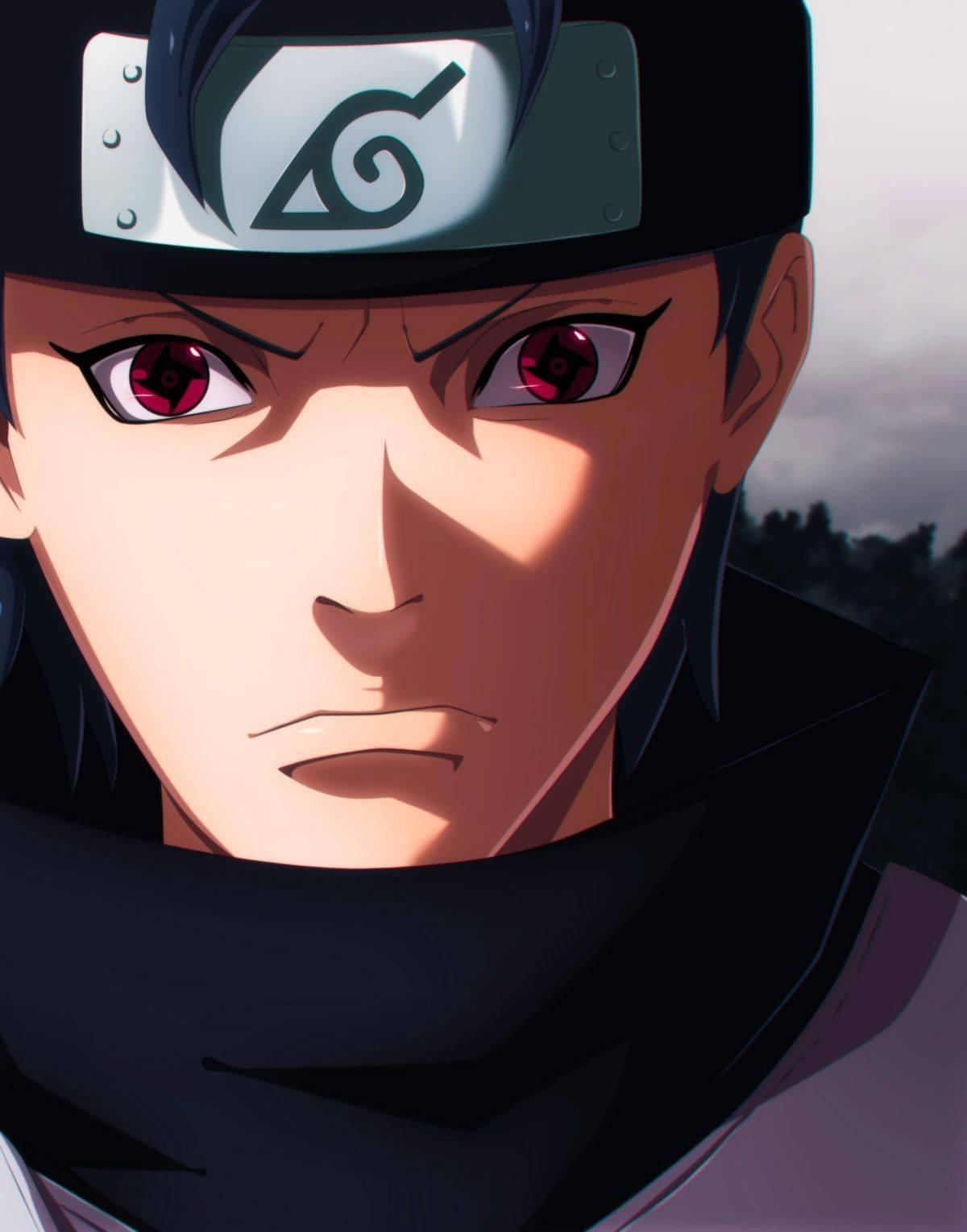 Shisui Uchiha Naruto Head Shot Wallpaper