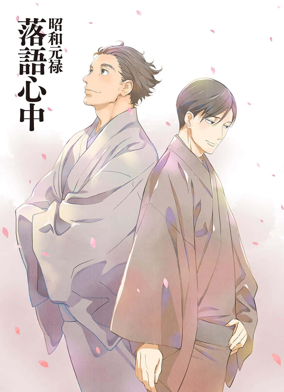 Shouwa Genroku Rakugo Shinjuu Characters Performing Rakugo Wallpaper