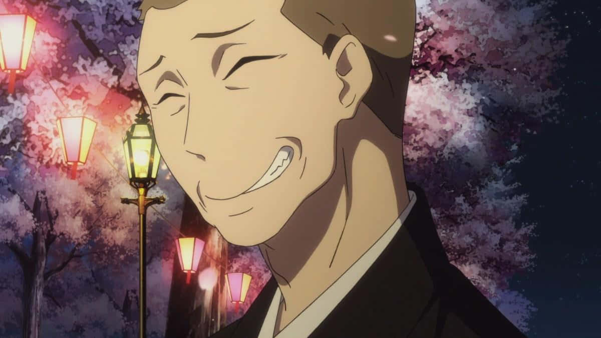 Shouwa Genroku Rakugo Shinjuu - Master And Apprentice Performing Rakugo Wallpaper