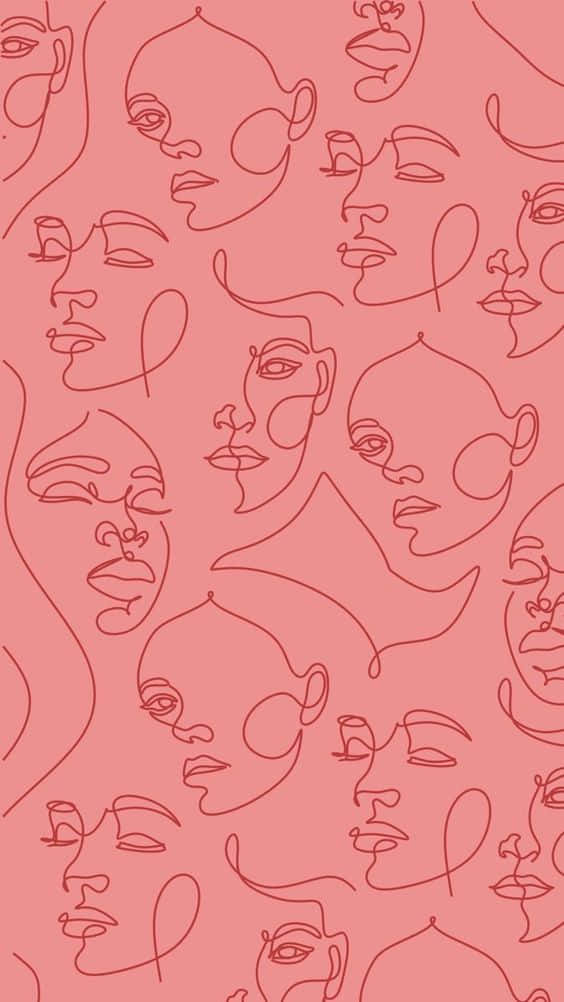 Show Off Your Style With A Cute Red Iphone Wallpaper