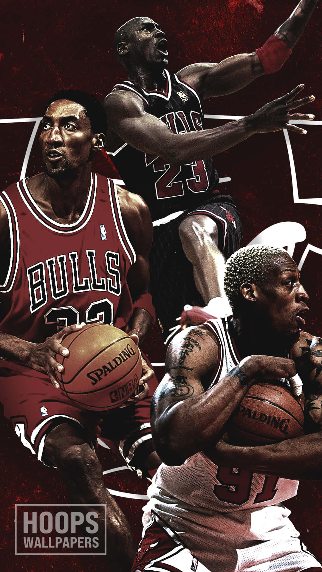 Show Your Loyalty With The Exciting Chicago Bulls Iphone Wallpaper