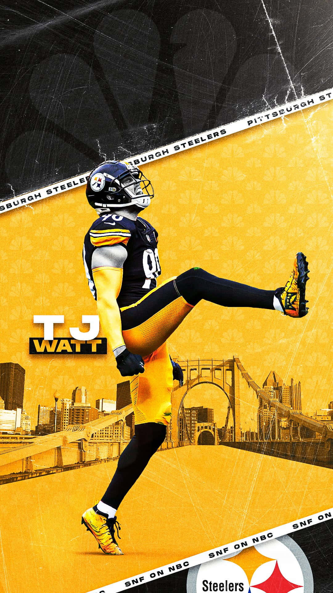 Show Your Team Spirit With A Steelers Phone! Wallpaper