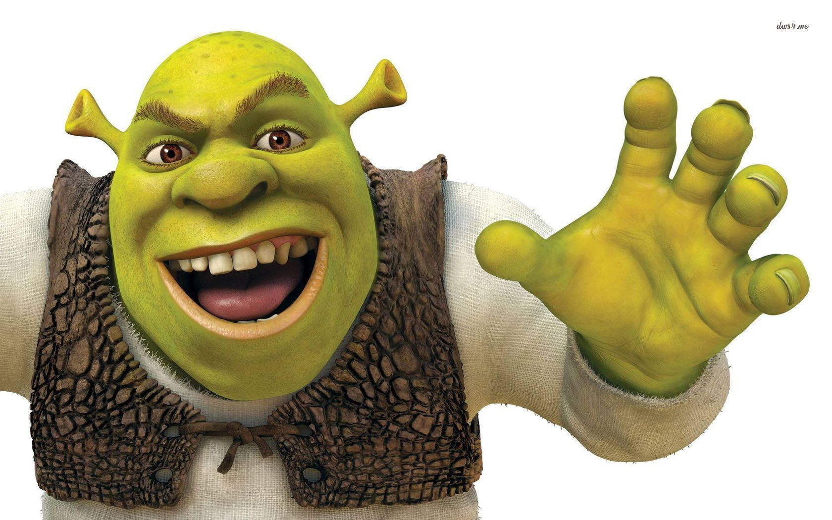 Shrek 2 White Backdrop Wallpaper