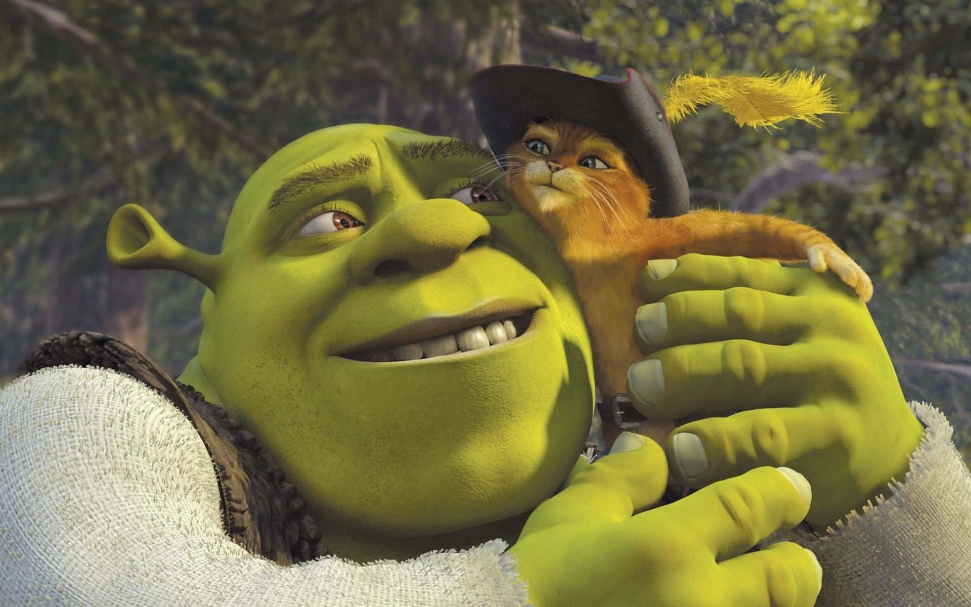 Shrek, The One And Only Loveable Ogre Wallpaper