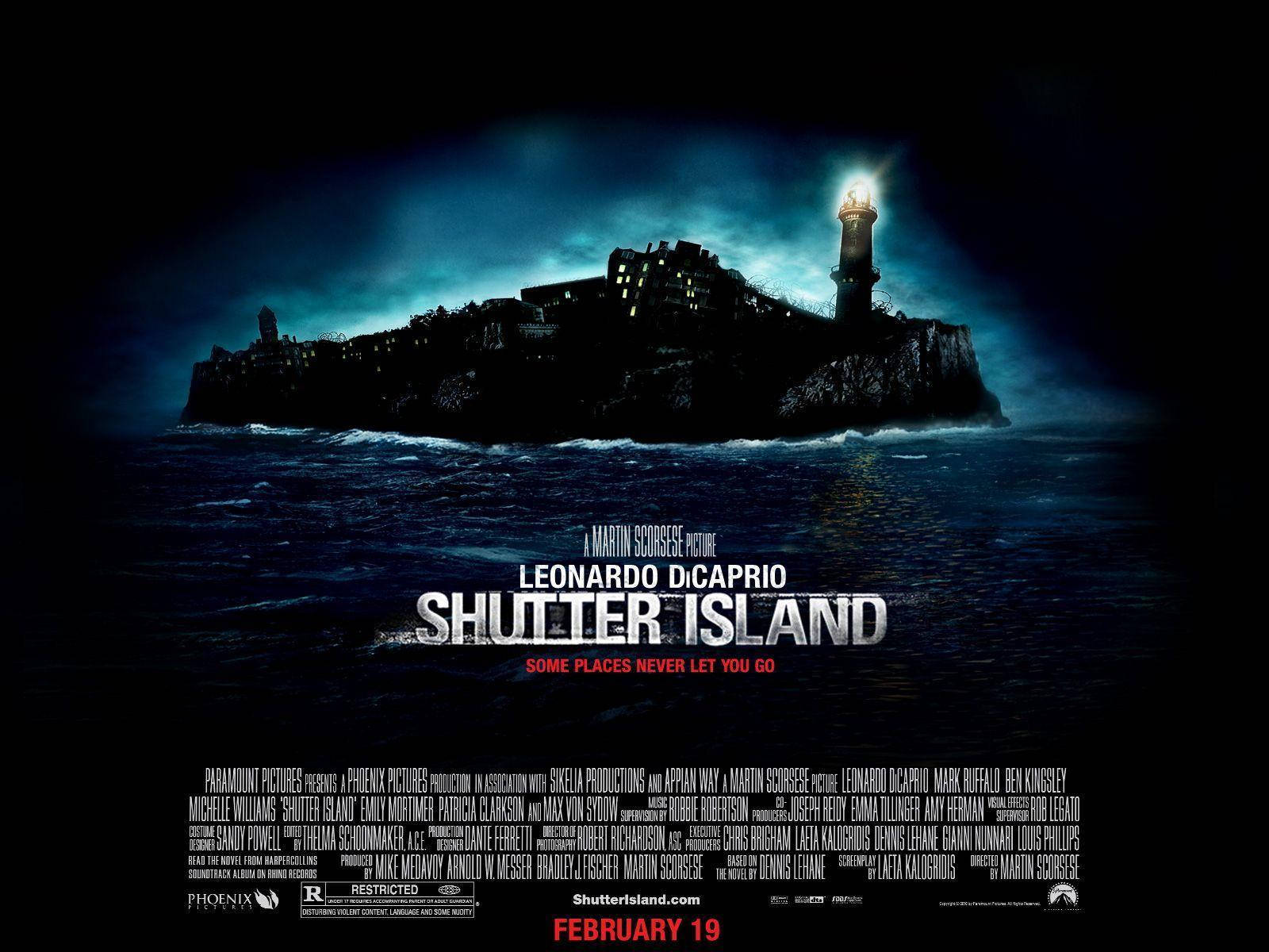 Shutter Island Thriller Movie Poster Wallpaper