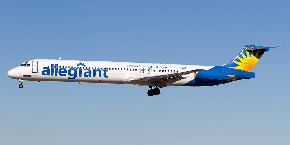 Side View Allegiant Air Wallpaper