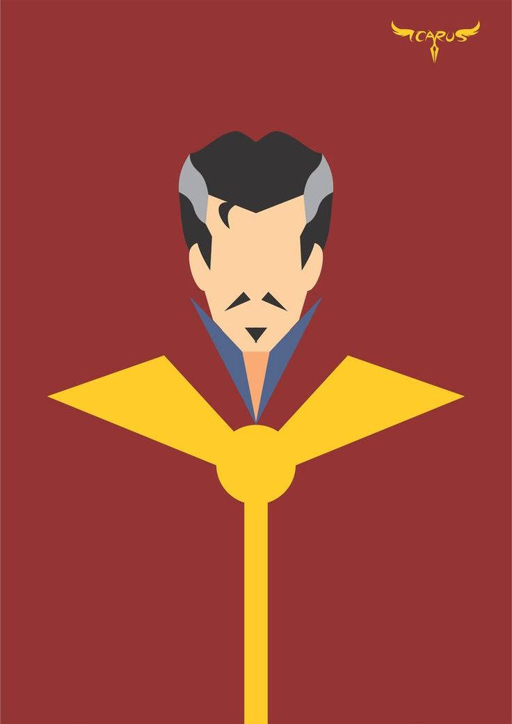 Signature Hair Doctor Strange Minimalist Wallpaper