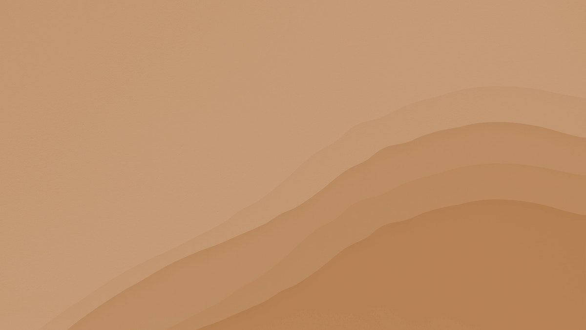 Simple Brown Aesthetic Laptop Wallpaper