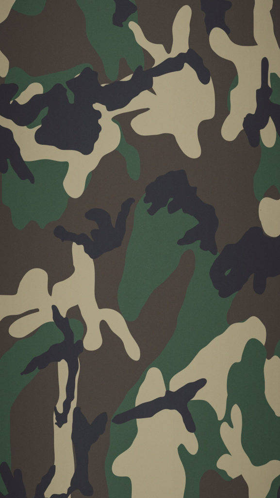 Simple Camouflage Ios 7 Wallpaper