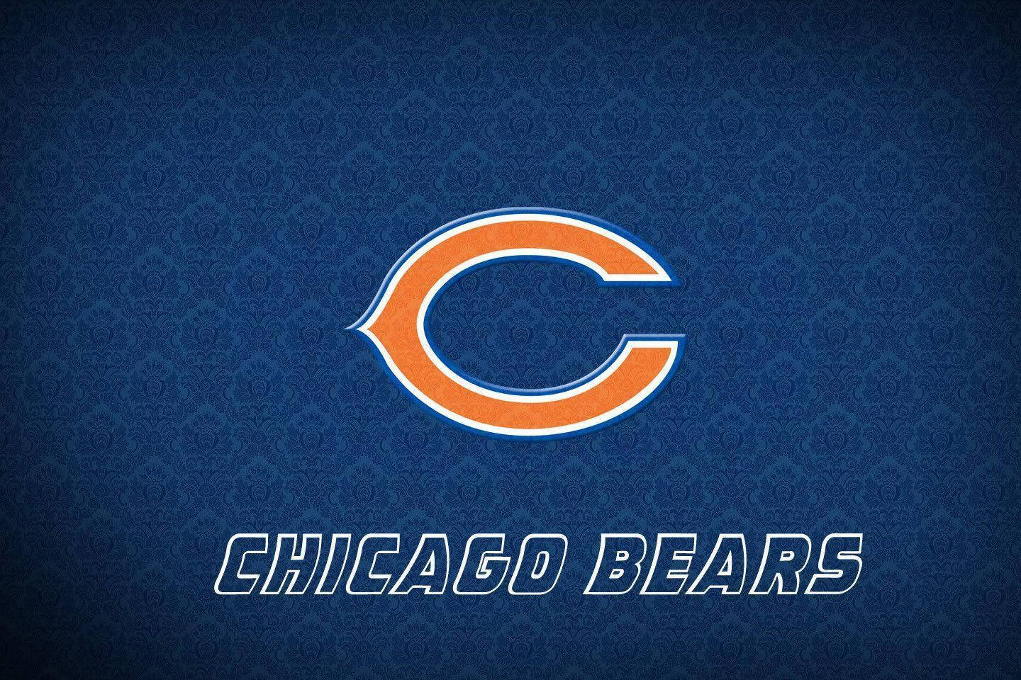 Simple Chicago Bears Nfl Team Logo Wallpaper
