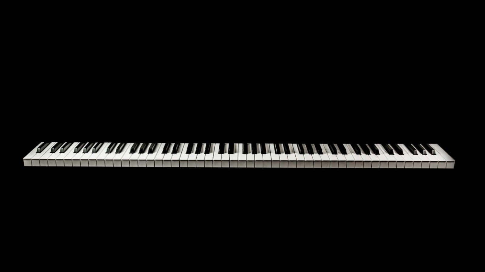 Simple Laptop Background With Piano Wallpaper