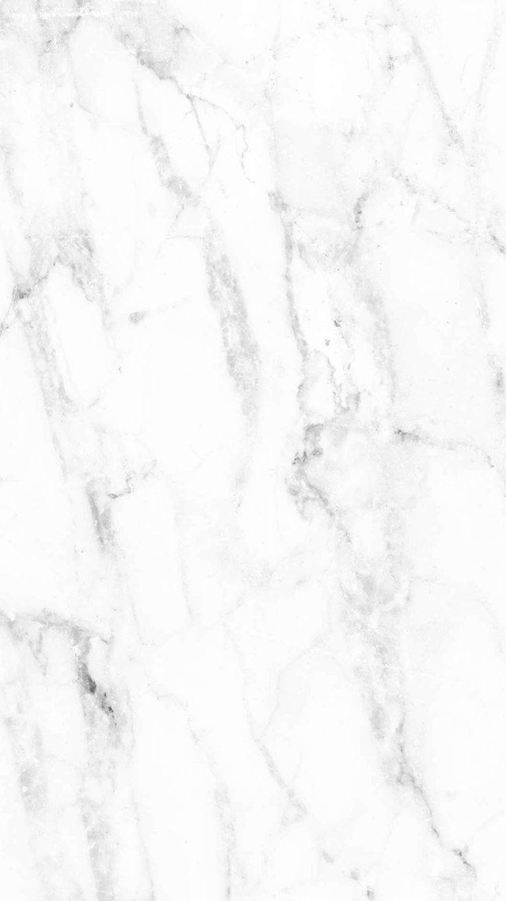 Simple White Marble Texture Wallpaper