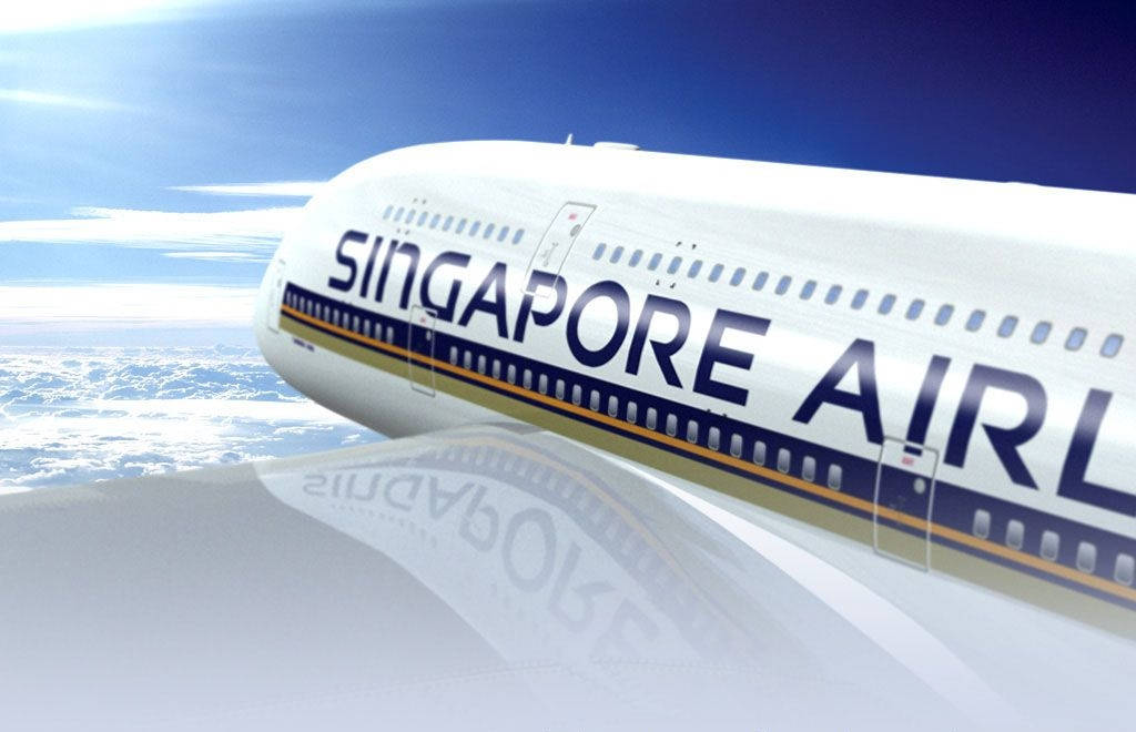 Singapore Airlines Clouds Sky Wallpaper