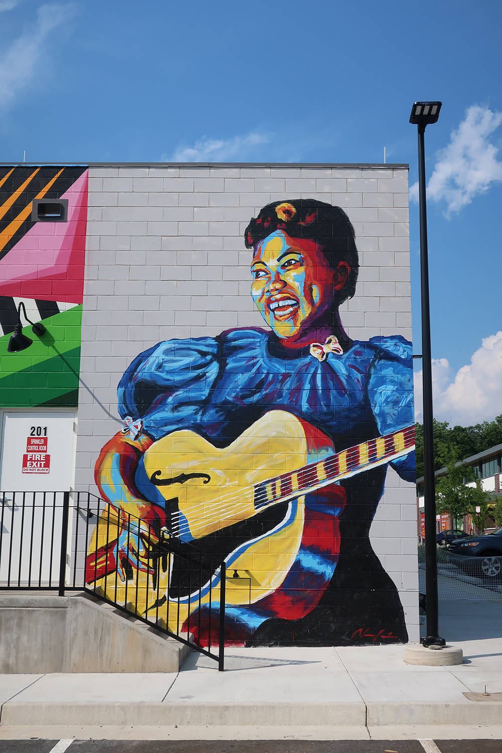 Sister Rosetta Tharpe Mural Art Wallpaper