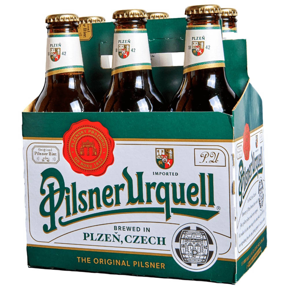 Six Piece Pilsner Urquell Wallpaper