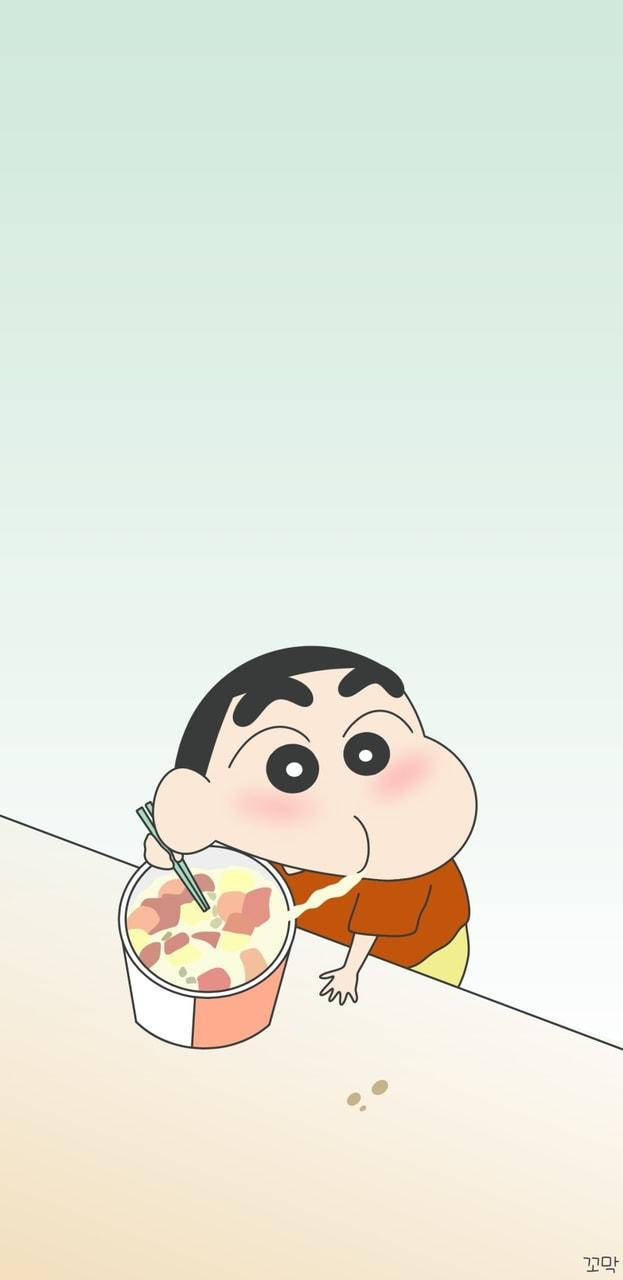 Slice Of Life Shin Chan Iphone Wallpaper