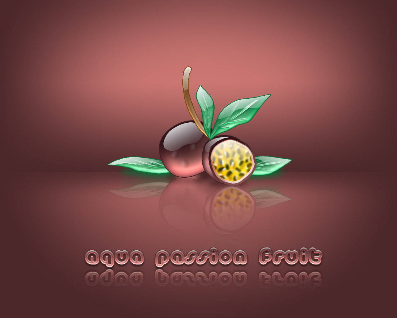 Sliced Passion Fruit Dark 3d Digital Art Wallpaper