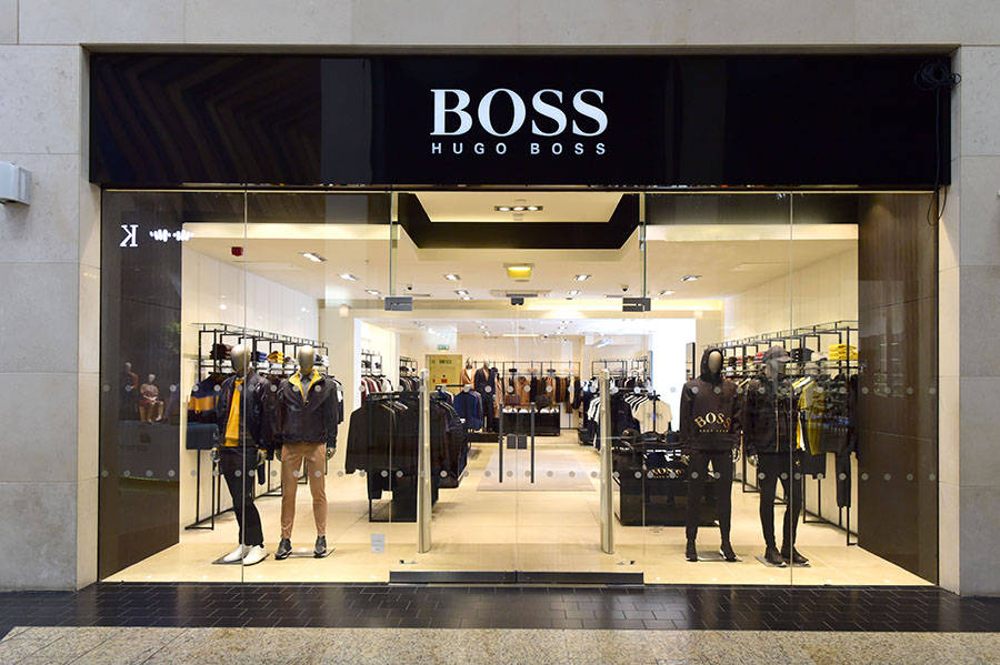 Small Hugo Boss Store Wallpaper