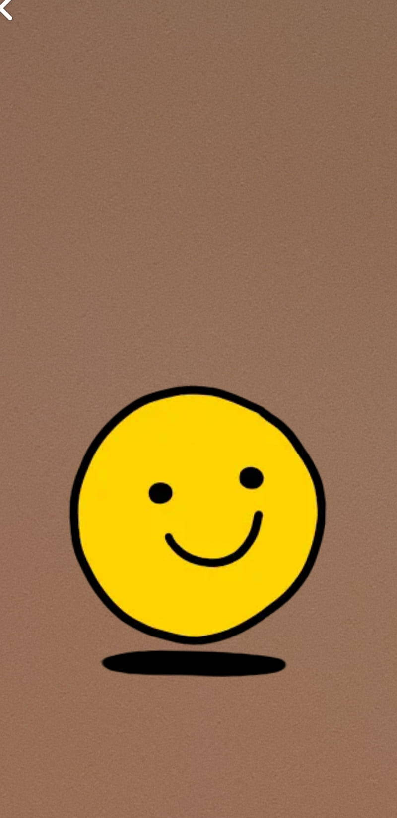 Smiley Face Cute Drawing Wallpaper