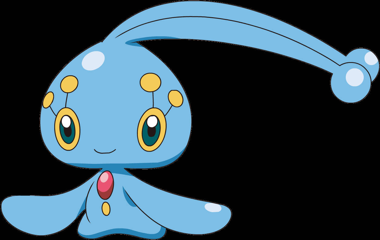 Smiling Manaphy Wallpaper