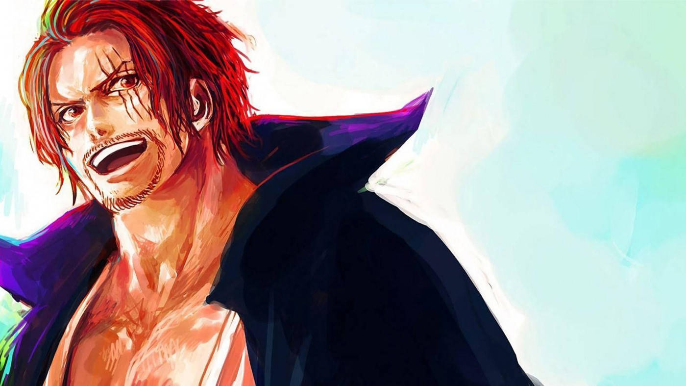 Smiling Shanks One Piece Wallpaper