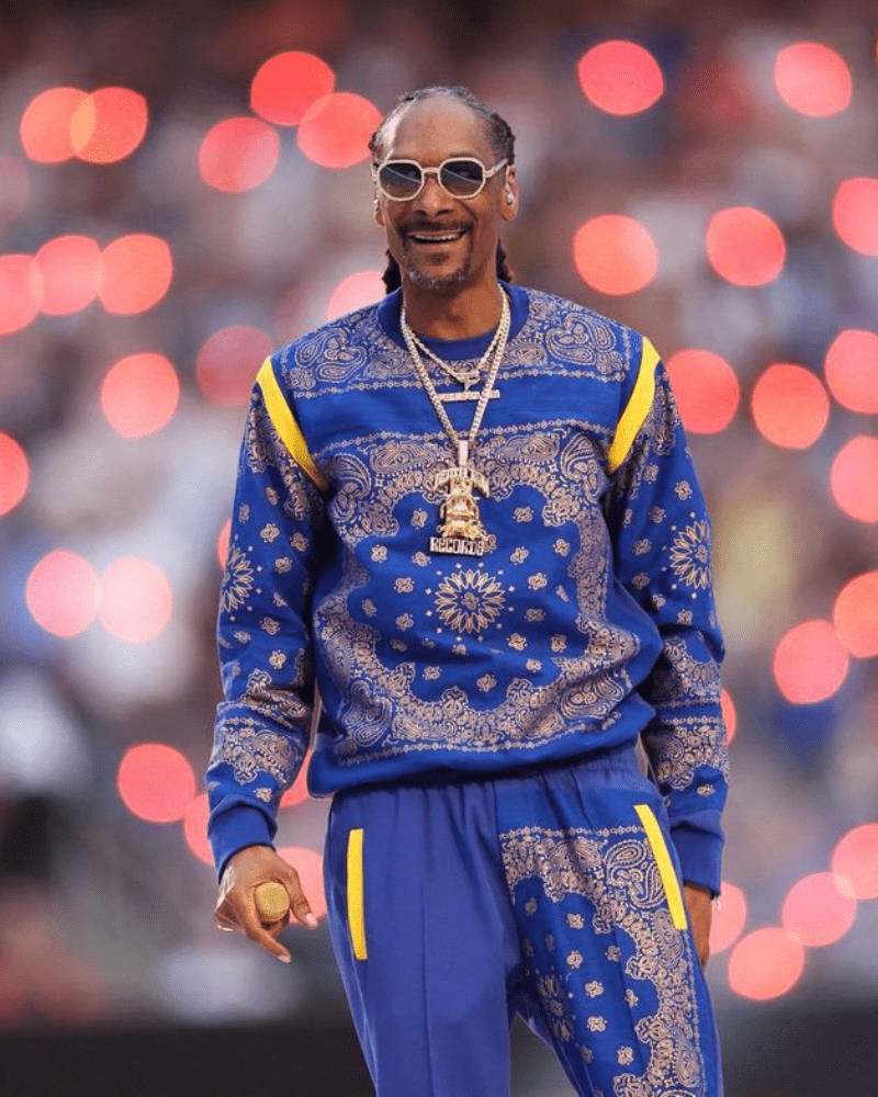 Snoop Dogg Crip Outfit Wallpaper