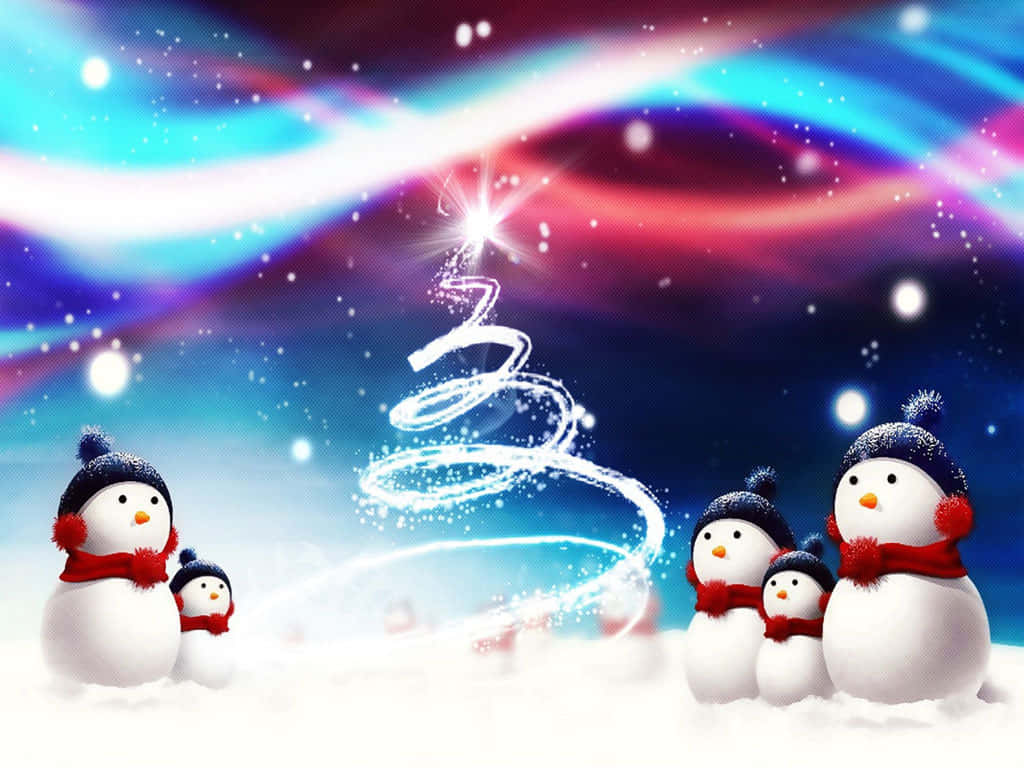Snowman Christmas Wallpapers - Wallpapers For Desktop Wallpaper