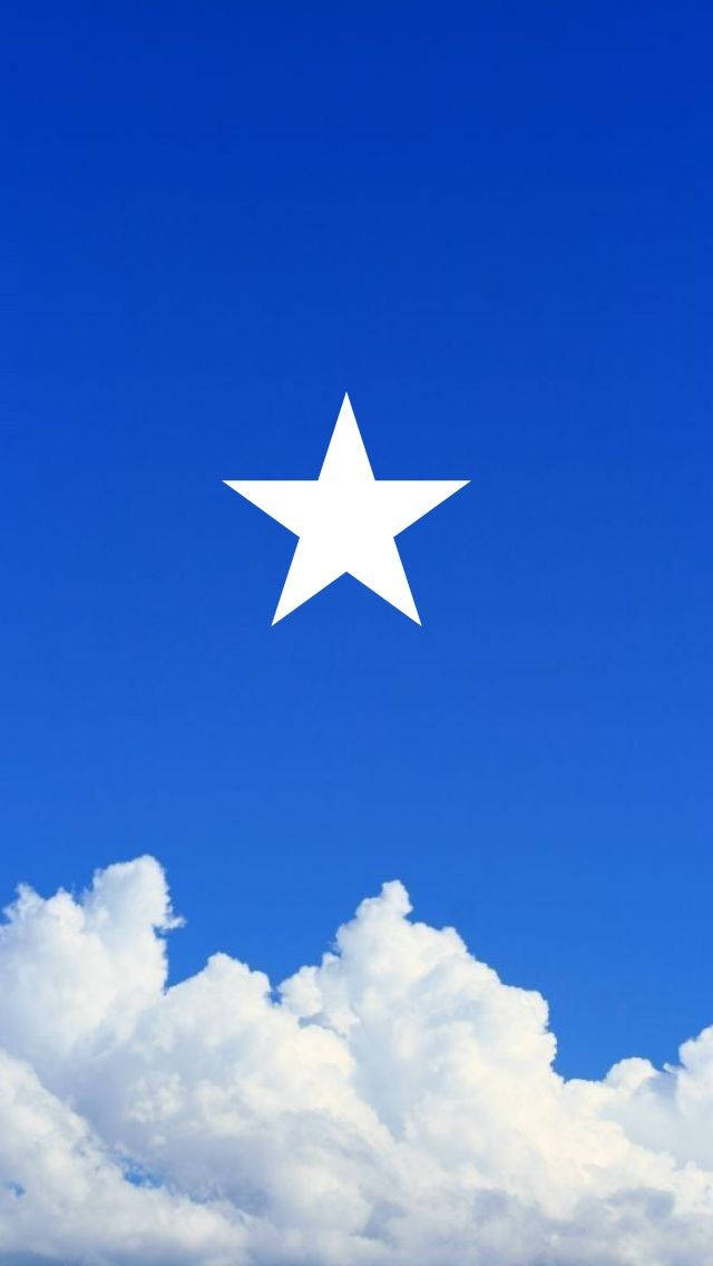 Somalia Flag Clouds Wallpaper