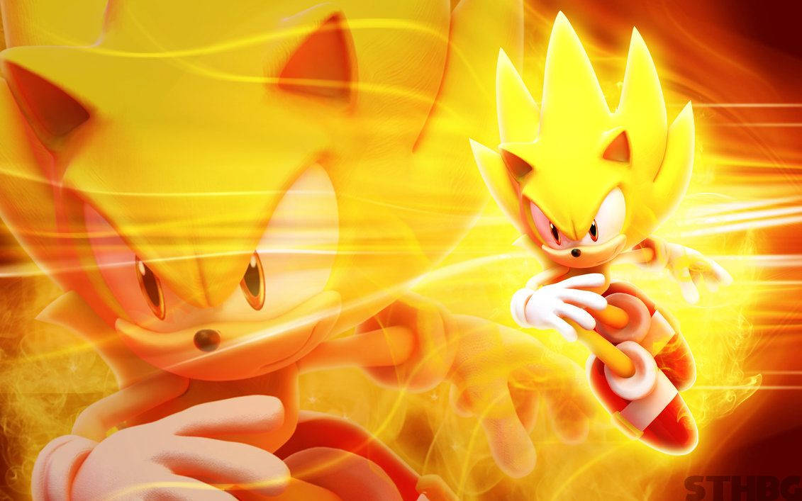 Sonic In A Flash Wallpaper