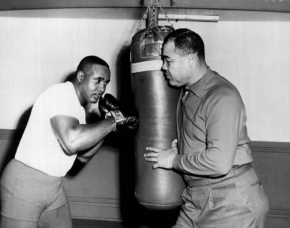 Sonny Liston Training Wallpaper