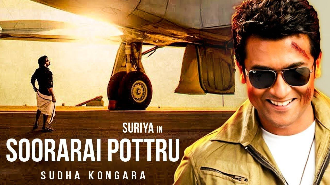 Soorarai Pottru Suriya Under Airplane Edit Wallpaper