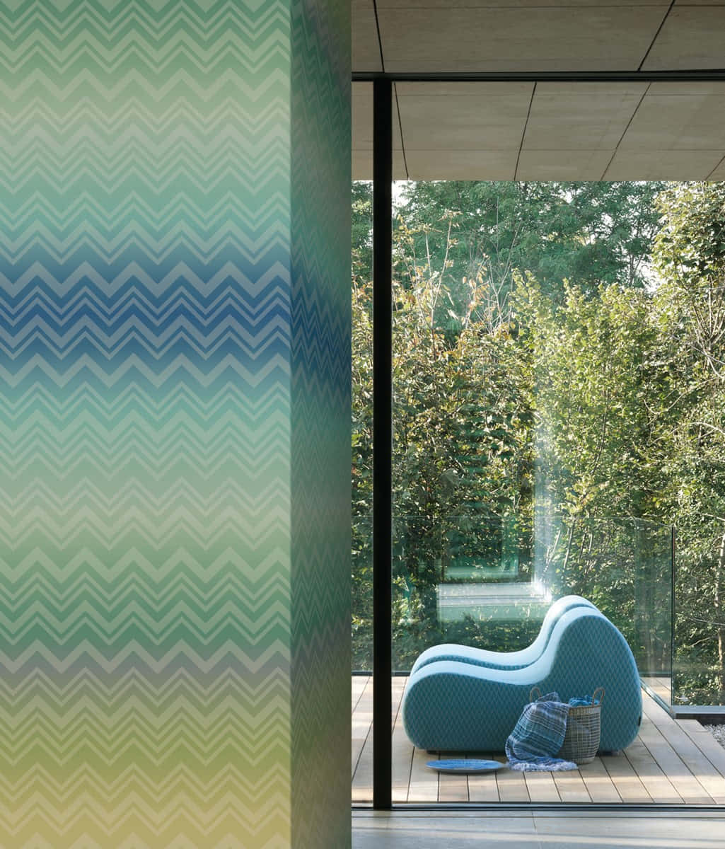Sophisticated Contemporary Outdoor Balcony Wallpaper