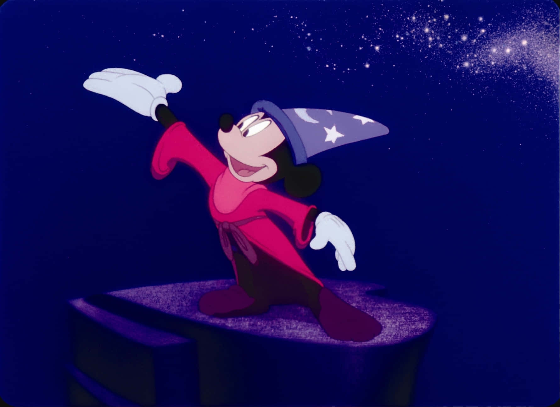 Sorcerers_ Apprentice_ Mickey_ Conducting_ Stars Wallpaper