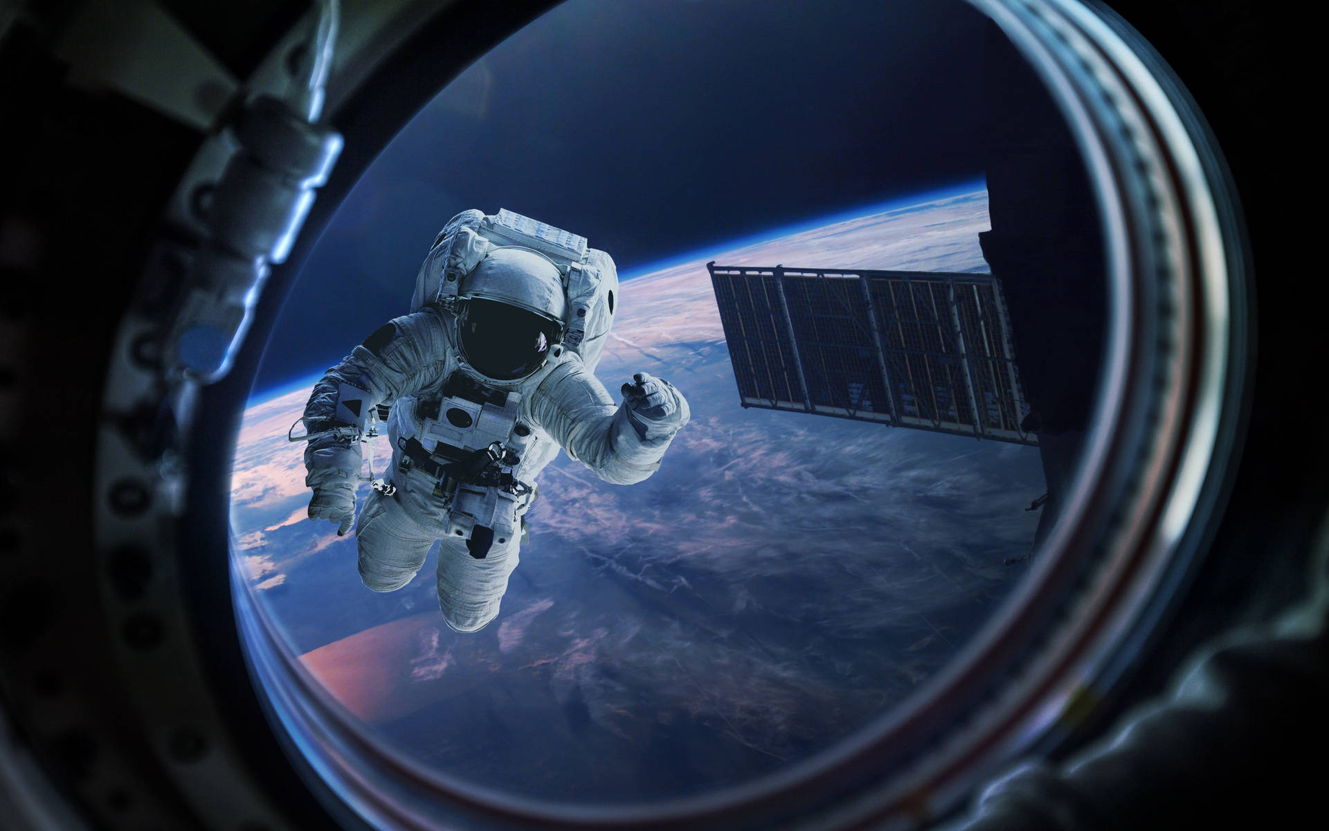 Space Astronaut Iss Wallpaper