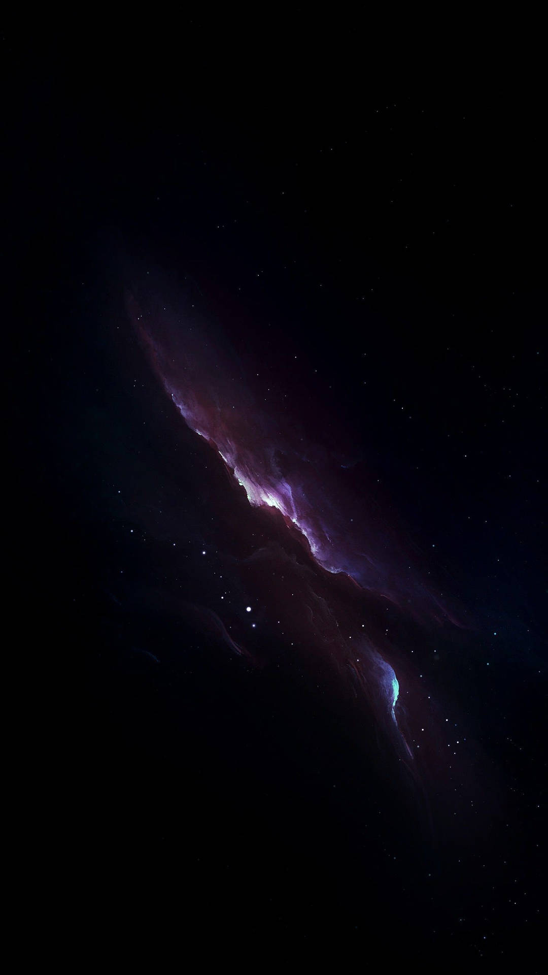 Space Nebula Oled Iphone Wallpaper