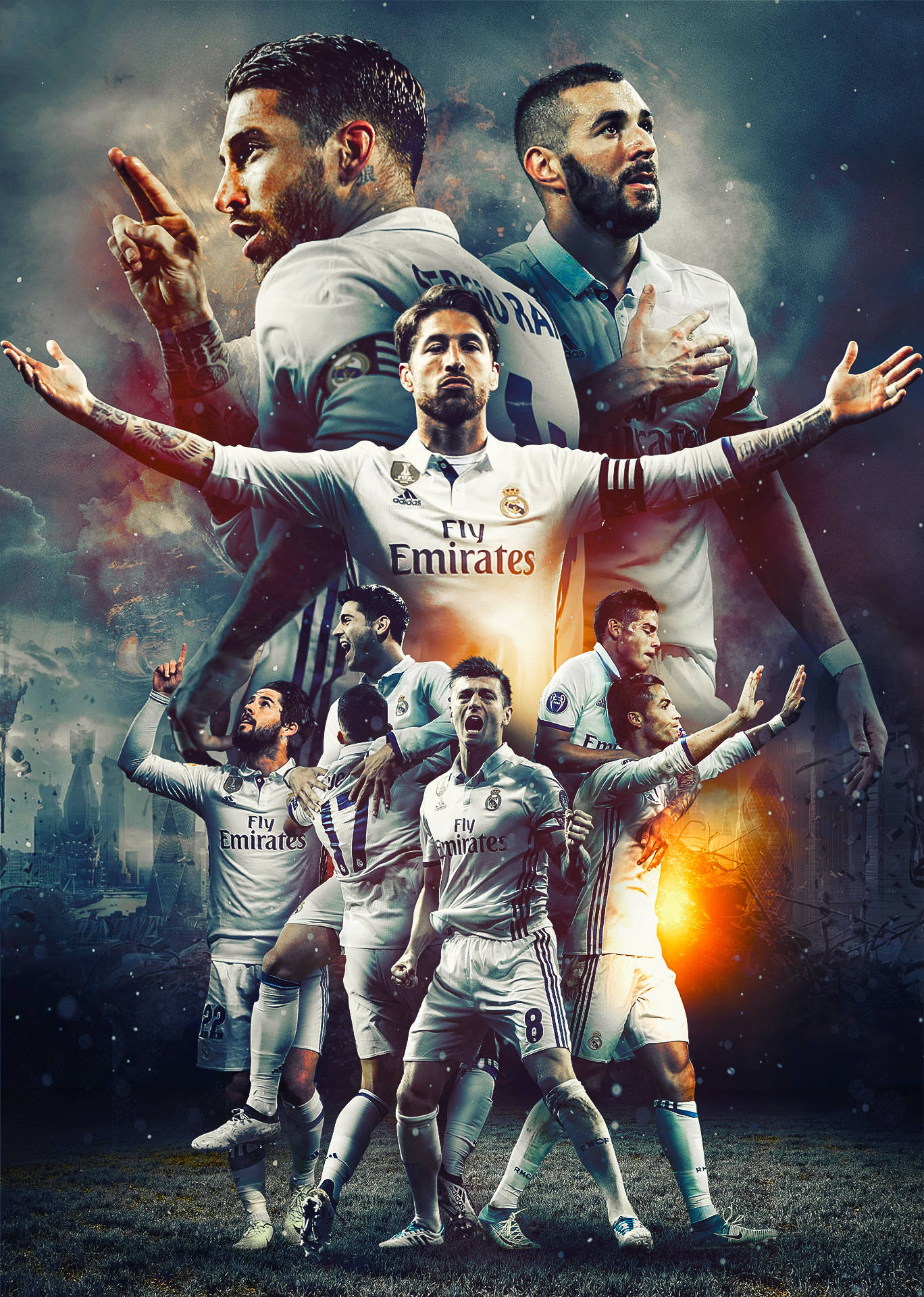 Spanish Real Madrid Football Team Wallpaper