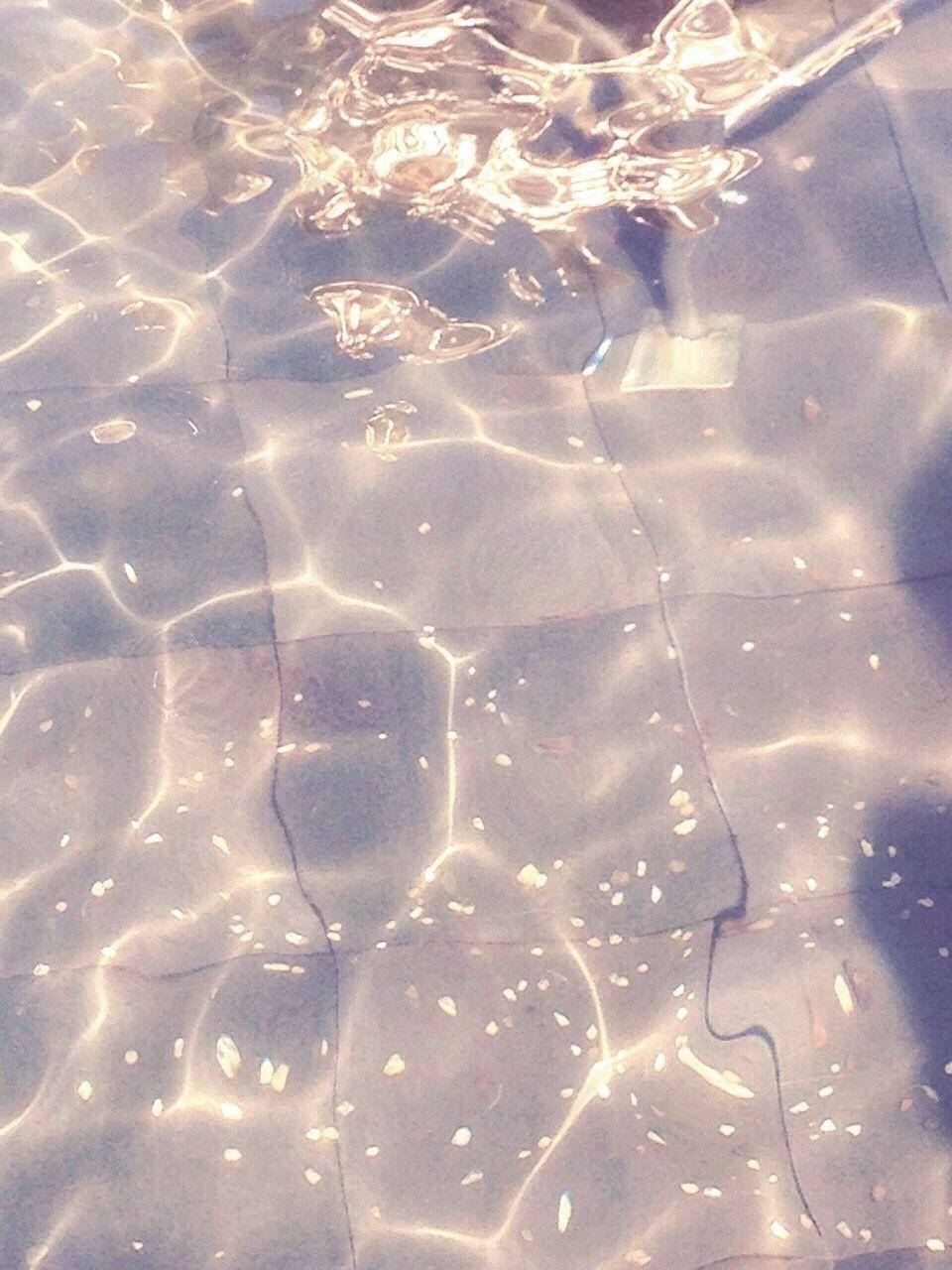 Sparkly Water Aesthetic Wallpaper
