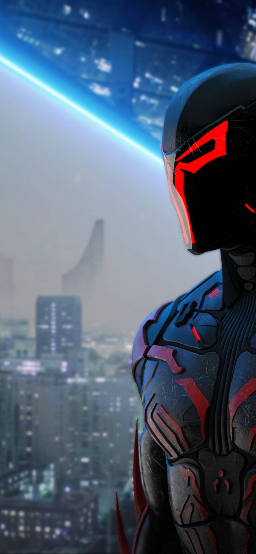 Spider-man 2099 Superhero Iphone Wallpaper