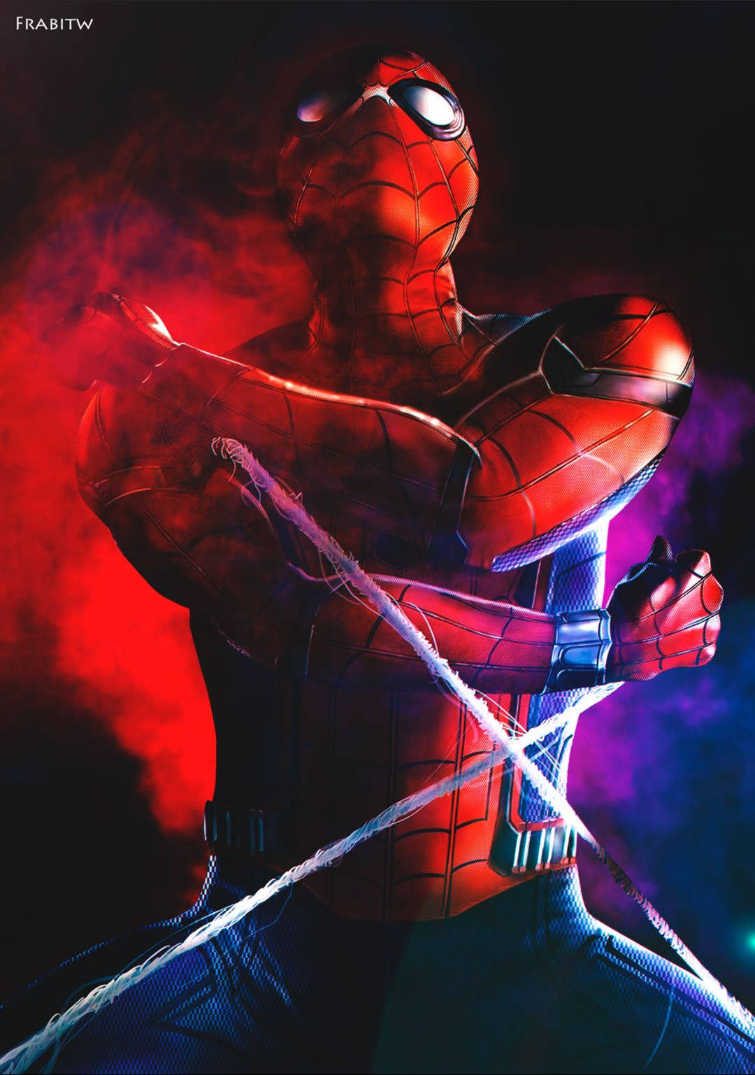 Spiderman Aesthetic Digital Art Wallpaper