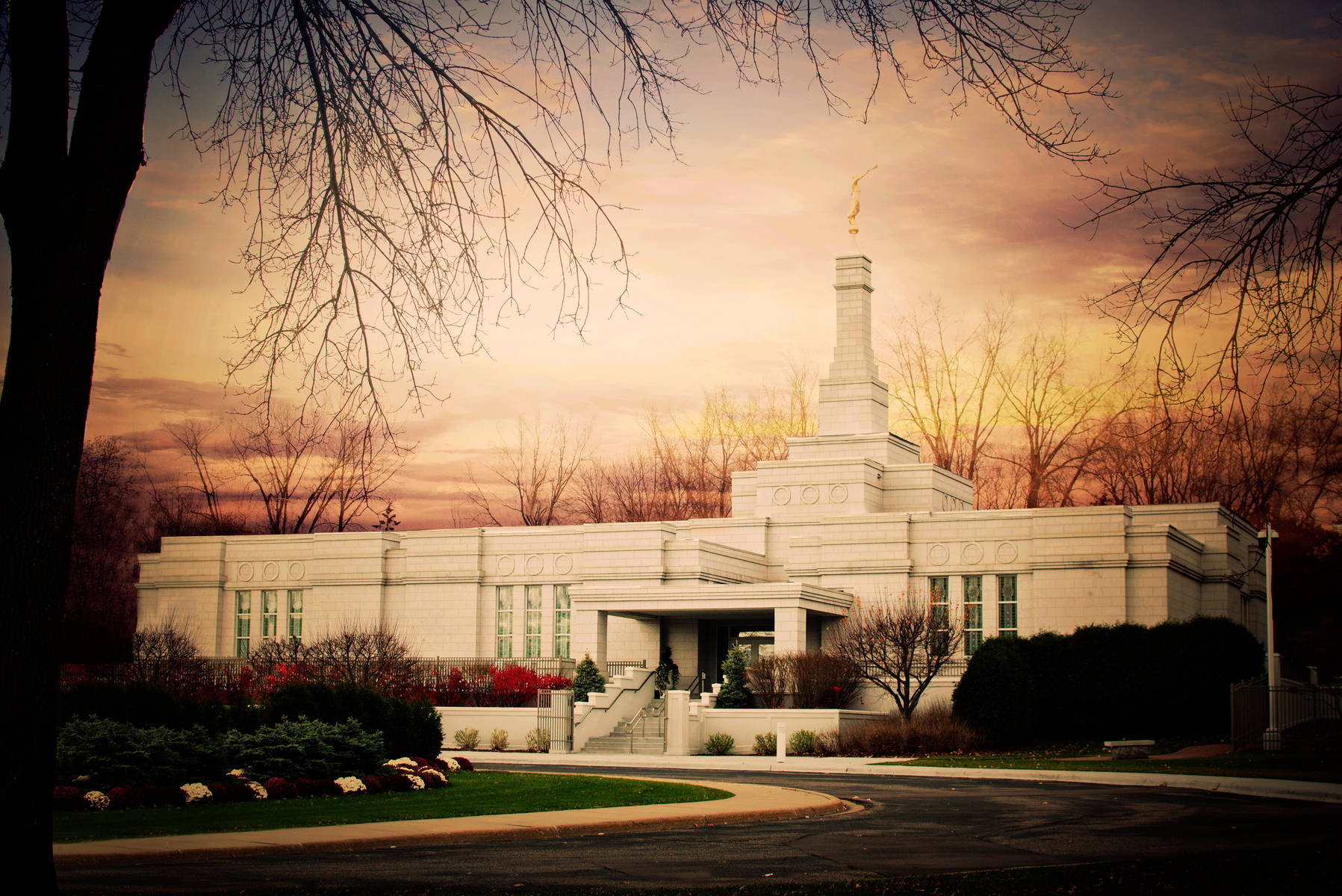 St Paul Temple Sunset Wallpaper