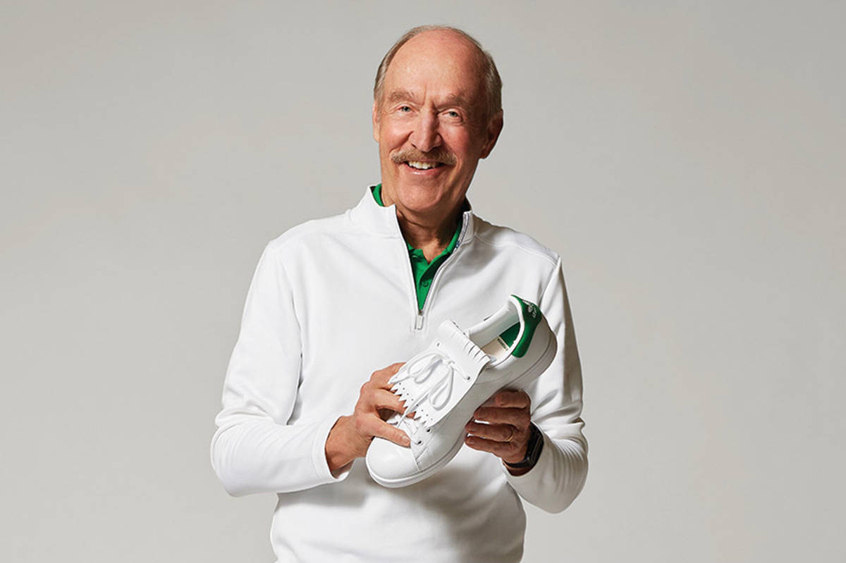 Stan Smith Wearing A White Long Sleeve Wallpaper