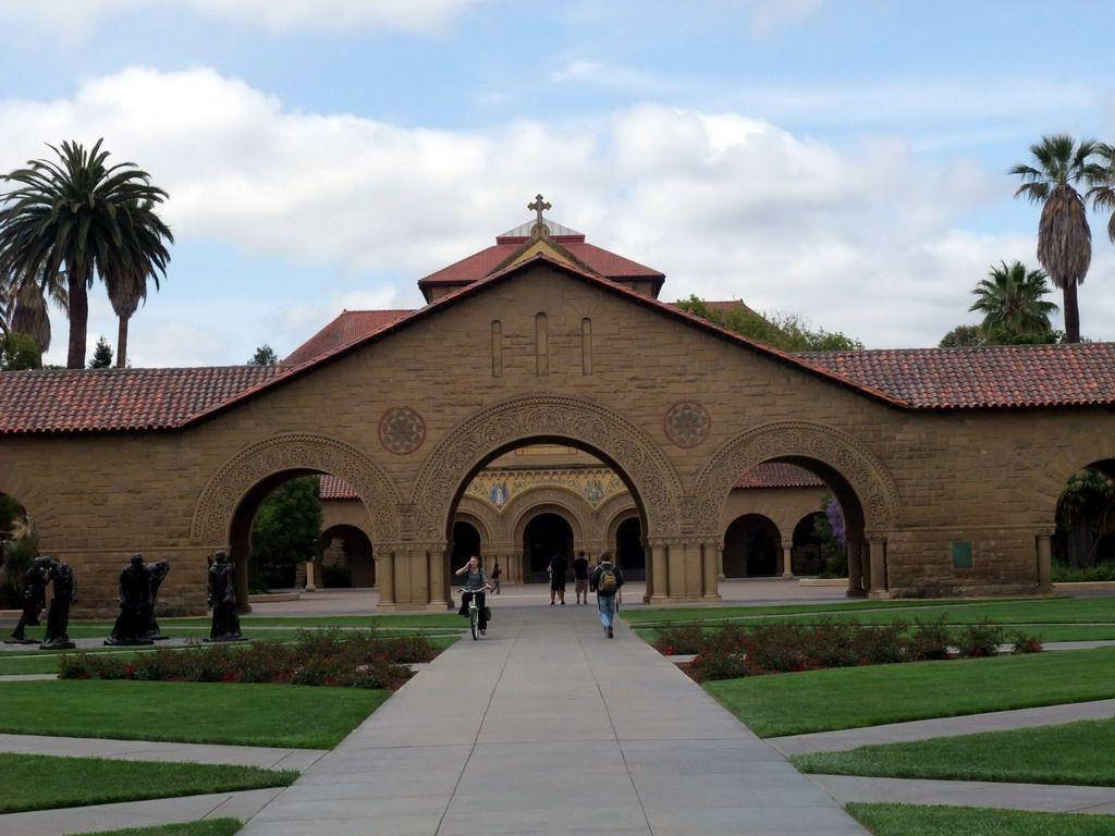 Stanford University Memorial Court Wallpaper