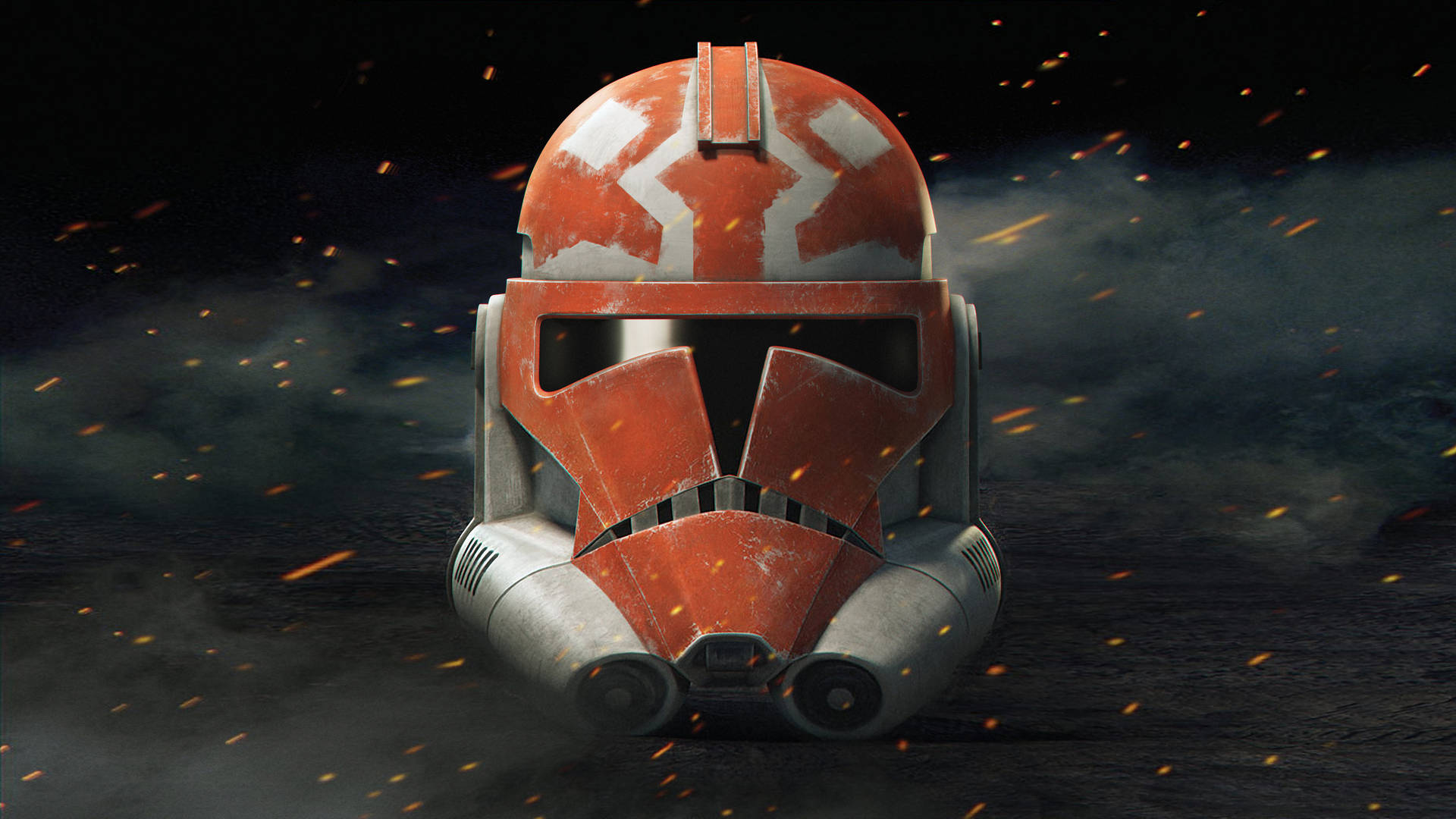 Star Wars Clone Trooper Head Wallpaper