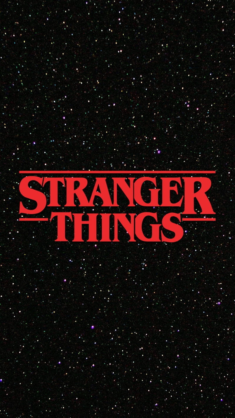 Starry Sky Stranger Things Phone Wallpaper