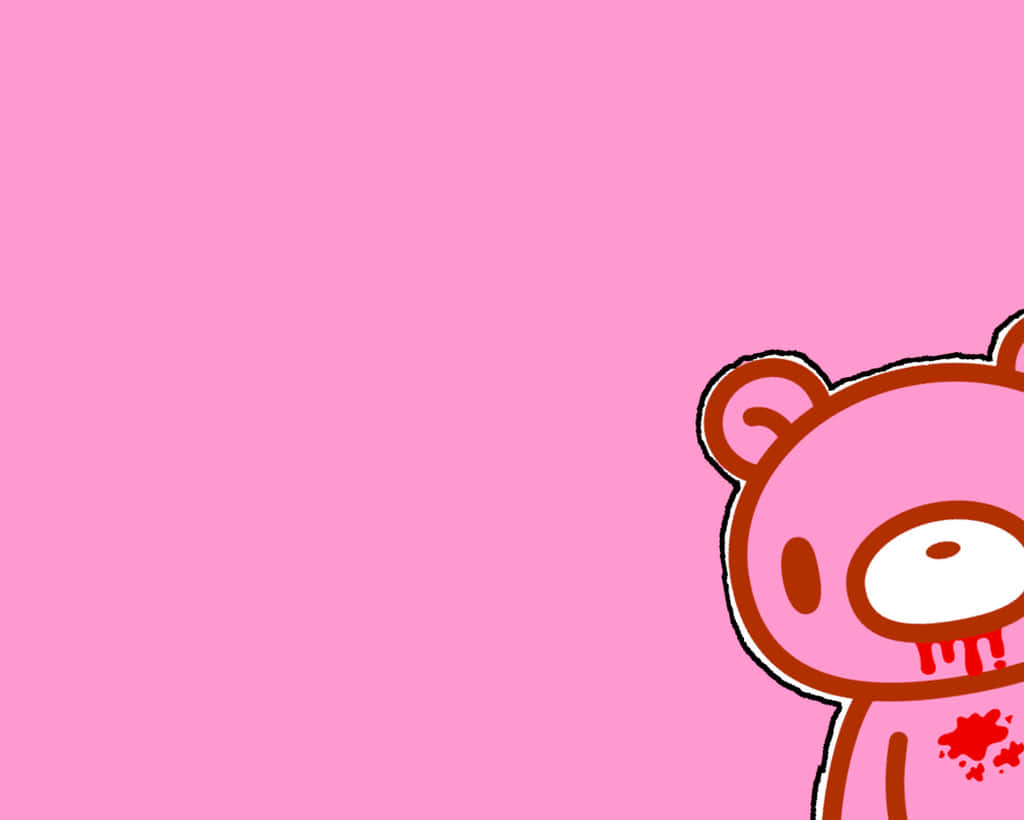 Stay Warm And Cozy With Your Favorite Gloomy Bear. Wallpaper