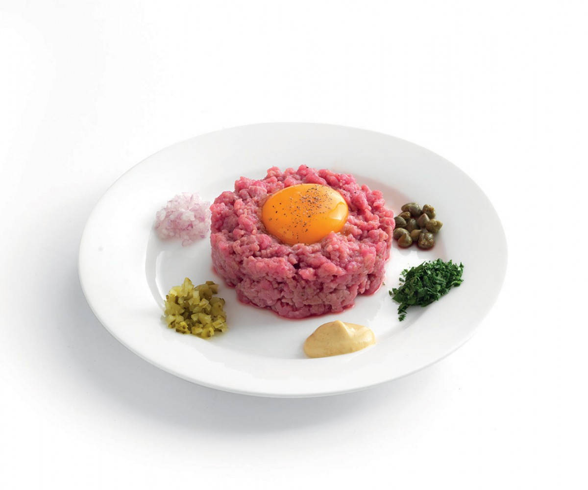 Steak Tartare With Spices Wallpaper