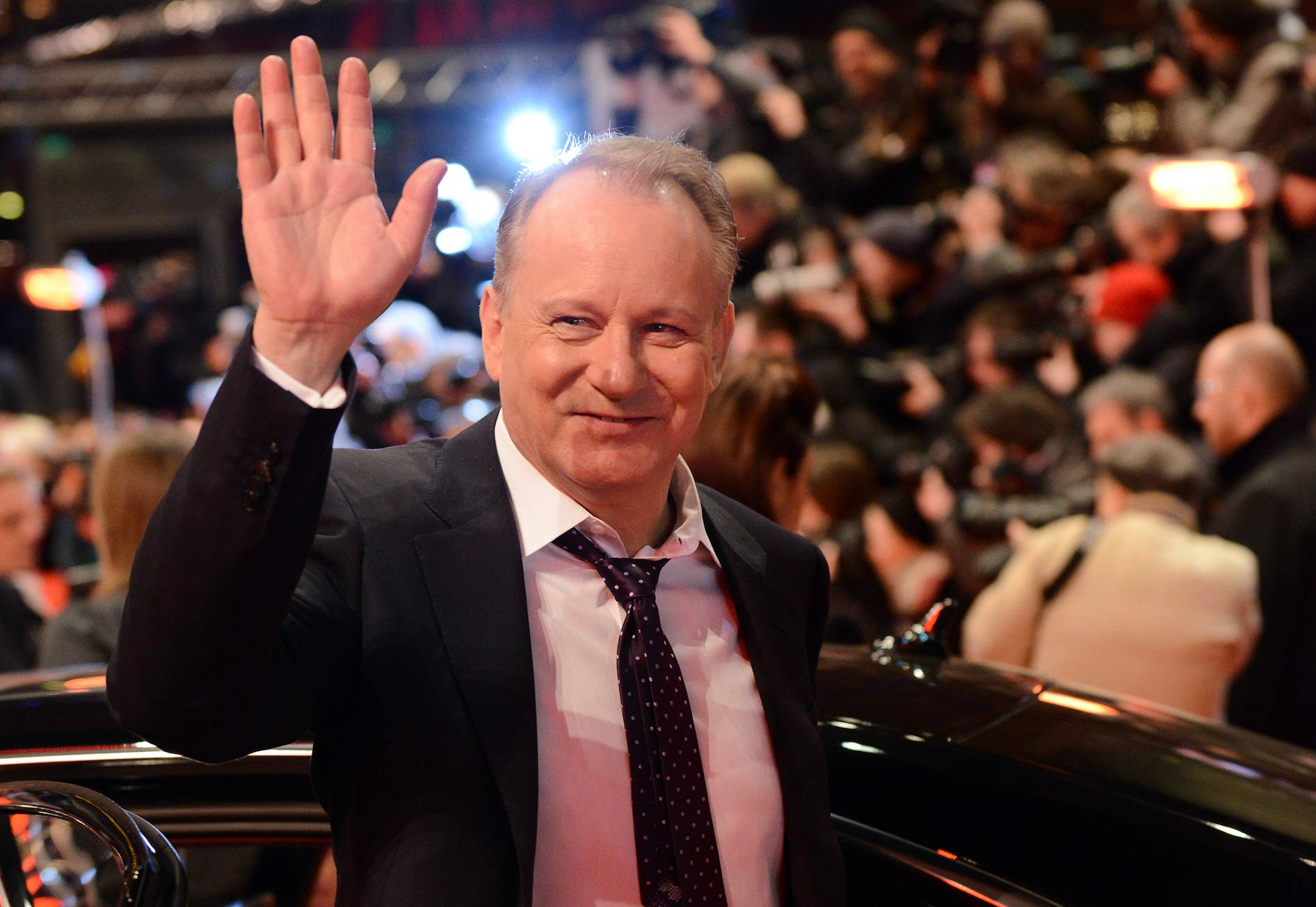 Stellan Skarsgård At Nymphomaniac Volume I Premiere Wallpaper